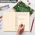 thumbnail image 4 of FORMRS 1-Subject Spiral Notebook 8" x 5" College Ruled 60 Refillable Sheet A5 Hard Cover, Christmas Tree, 4 of 7