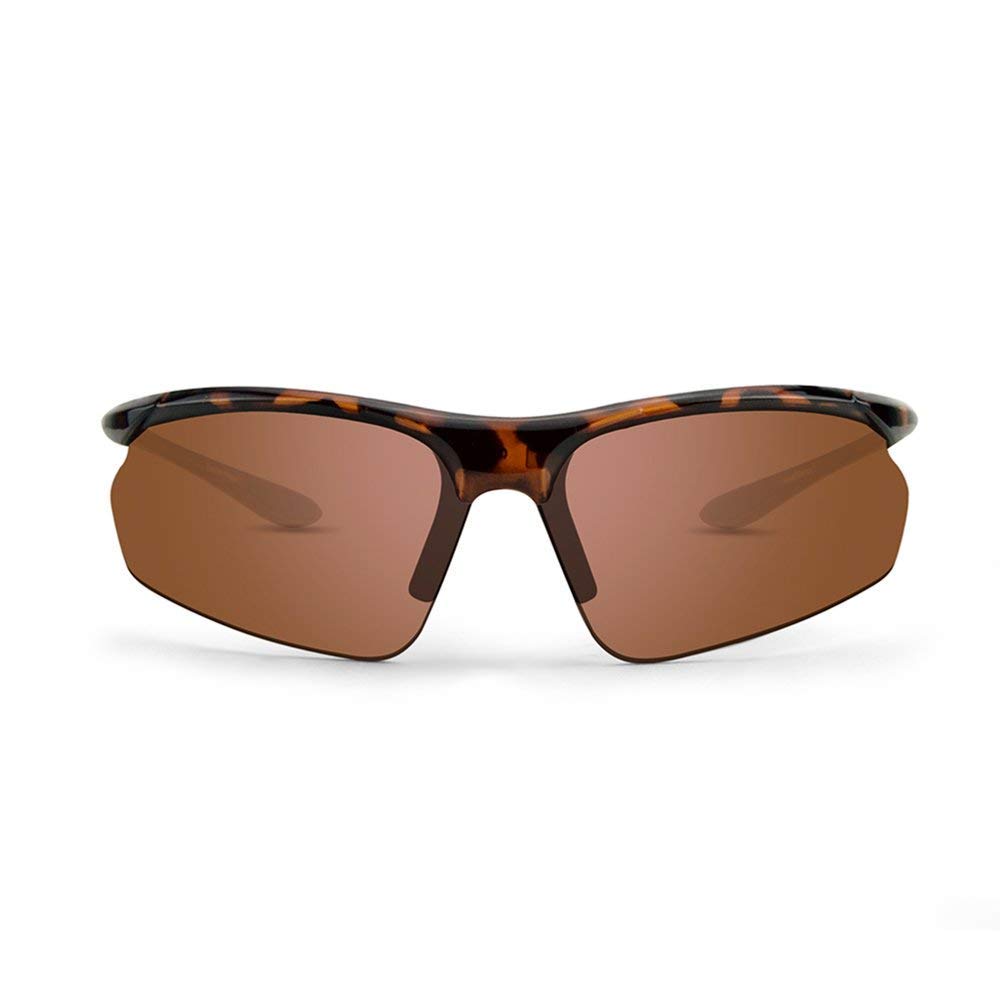 Epoch Eyewear 6 Ultra-Lightweight Sport Tortoise Frame Sunglasses - image 3 of 3