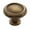 Antique English Matte, variant on Alno A1151 Classic 1-1/4" Traditional Round Solid Brass Cabinet Knob / Drawer Knob -