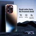 thumbnail image 7 of ShellTech for iPhone 13 Pro Max Case Frosted Glass, [Anti-Yellowing] [Military-Grade Protection] [Frosted Glass Back Panel] 13 Pro Max Phone Case, Slim Fit Phone Case,Titaniumgray, 7 of 7