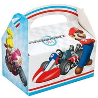 Super Mario Brothers Mario Kart Wii Party Supplies 12 Pack Favor Box