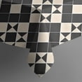thumbnail image 5 of Black Beige Checkerboard Checkered Pattern Square Tablecloth,Waterproof Square Table Cover,Wipeable Spillproof Washable Table Cover for Home Kitchen Party Decor 60"x60"(152x152cm), 5 of 6