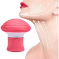 thumbnail image 1 of Ejercitador mandibular, bola de ejercicio mandibular de tóner facial para adelgazar y músculos del cuello para moldeador mandibular (rosa), 1 of 5