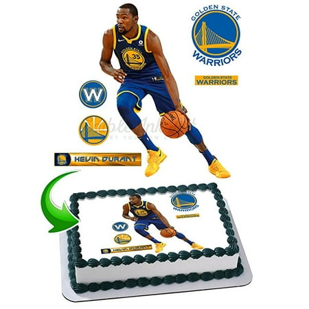 Kevin Durant Edible Image Cake Topper Icing Sugar Paper A4 Sheet Edible Frosting Photo Cake 1/4 ~ Best Edible Image for (Best Chocolate Cake Images)