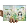 thumbnail image 3 of Havanese Hello Spring Time Flower Floral Nature Travel Passport Wallet Havanese Dog Lover Gifts Idea PU Leather Passport Holder Cover - 02031, 3 of 5