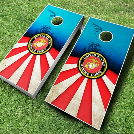 USMC Tournament Cornhole Set
