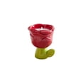 thumbnail image 2 of Soy Scented Candle in Ceramic Jar | Rose Flower Shape for Home Decor & Aromatherapy Gift, 2 of 6