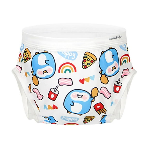 Bañador corto para niños,Bañador corto para niños con estampado de pingüinos,Traje de baño de verano transpirable y cómodo para jóvenes,Shorts de baño de dibujos por 20 a 30 ganas