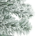 thumbnail image 6 of Northlight Medium Heavily Flocked Madison Pine  Artificial Christmas Tree - 3' - Unlit, 6 of 7