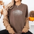 thumbnail image 3 of Vintage Football Shirt for Men and Women Distressed Retro Game Day Graphic Tee for Football Fans Espresso Shirt Small, 3 of 7