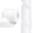 White, variant on Double Face Satin Ribbon3 inch X 15 Yards Polyester Ribbon for Gift Wrapping Very Suitable for Weddings Party Hair Bow Invitation Decorations and More White