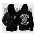 thumbnail image 2 of Sons Of Anarchy Hoodie Tv Soa Cosplay Costume Men Zipper Jacket Leath High-quality, 2 of 5