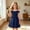 d-221Navy427, variant on HAYIMI Child Solid Color Girls Dresses Party Off Shoulder Strapless Waist Cute A-Line Banquet Formal Gown For Tweens Birthday Sundress