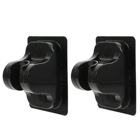 Wall Hanging Hooks Hanger Bathroom Shower Sprinkler Bracket Accessories & Bathing Head Holder Arm Base 2 Pcs