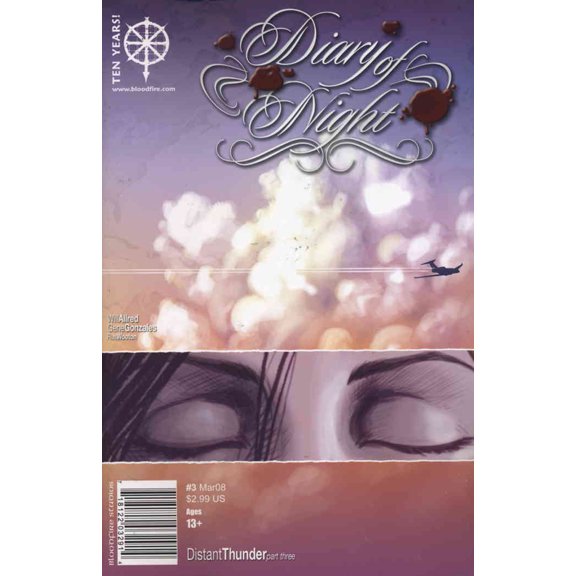 Diary of Night #3 VF ; Bloodfire Comic Book