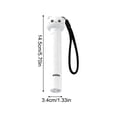 thumbnail image 2 of Cat Laser Pointer toy Rechargeable Laser Pointer for Cats interactive Cat toy Enrichment for indoor Cats Rose Pink 1 Pack, 2 of 5