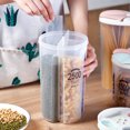 thumbnail image 1 of Tanque de granos de pétalos, latas selladas, contenedor de alimentos secos, caja de almacenamiento de cereales, 1 of 2