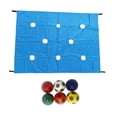 thumbnail image 3 of MERIGLARE Bâche de Trou Formation Sensorielle Maternelle Jouet Activités Extérieures pour Enfants Bleu, 3 of 9