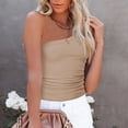 thumbnail image 1 of Camiseta sin mangas de un solo hombro para mujer, camiseta sin mangas de un solo hombro para mujer Camiseta sin mangas de un solo hombro para mujer La mejor en su clase, 1 of 6