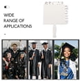thumbnail image 3 of RUNROTOO Graduation Season Handheld Fan with Photo Frame Design for Custom Printing White Portable, 3 of 8