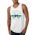 thumbnail image 1 of Wild Bobby City of Vancouver Hockey Fantasy Fan Sports Men's Tank Top, White, Large, 1 of 5
