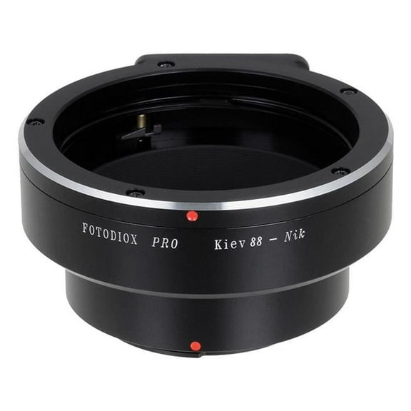 Fotodiox K88-NikF-Pro Pro Lens Mount Adapter - Kiev 88 SLR Lens To Nikon F Mount SLR Camera Body