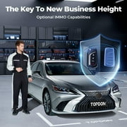 TOPDON TopScan Pro - Pocket-Size Bluetooth Scan Tool w/Bi-Directional Controls, 13 Service Functions
