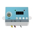thumbnail image 2 of Mistaha Intelligent Temperature Controller Kit with Digital Display for DIY Incubator - HTMC-1 Set (110V-220V) - High Accuracy Control - LED Indicators - Data Protection - 100W Heating Capacity, 2 of 6