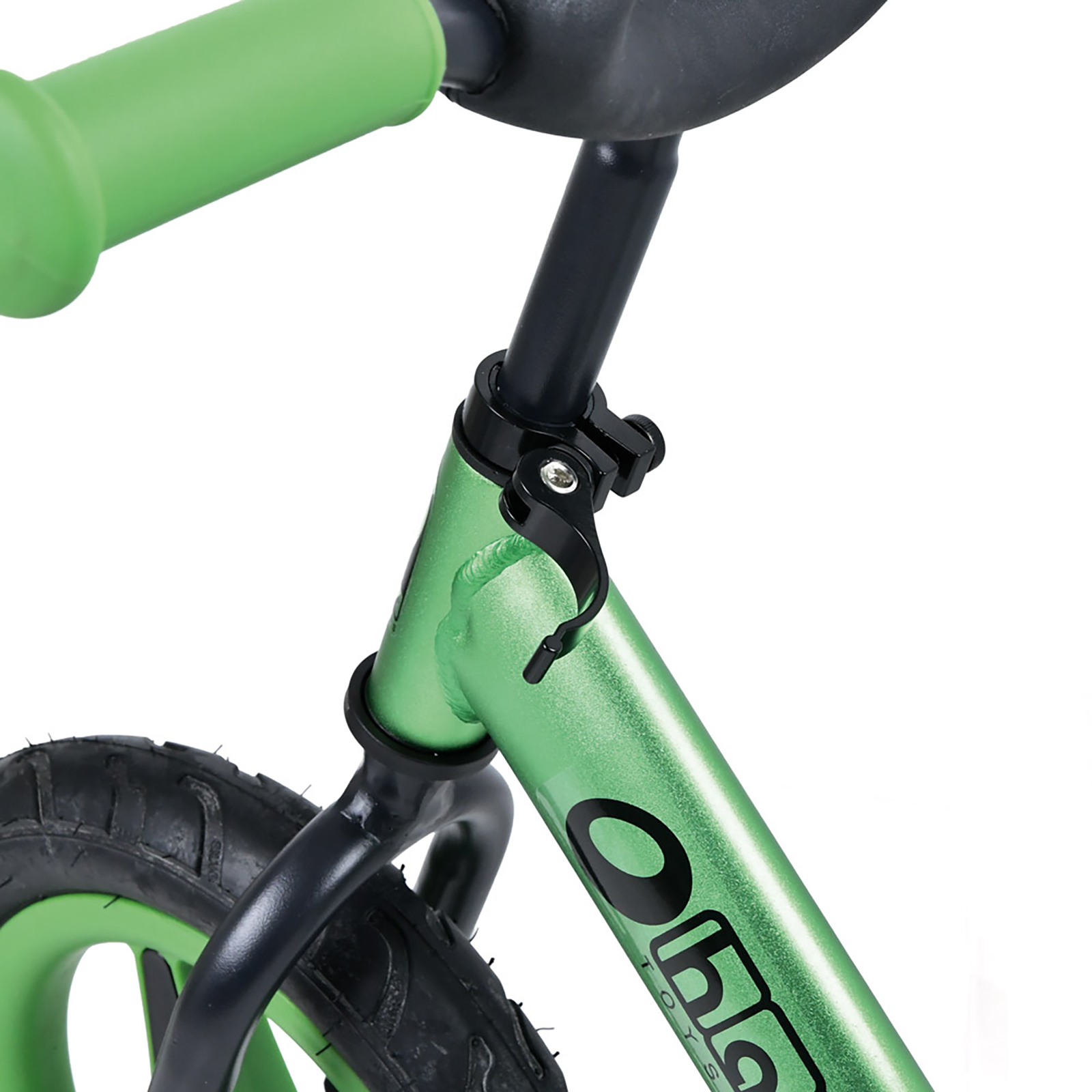 Hauck Aluminum Rider Balance Bike- Green - image 4 of 4