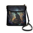 thumbnail image 2 of ZUXONGSY Cat Flower Book Print Shoulder Bag for Women Leather Crossbody Purse Pocketbook with Shoulder Strap Waterproof Crossbody Travel Purse Messenger Bag for Daily Use Workout, 2 of 7