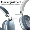 thumbnail image 4 of Wireless Bluetooth Headphones 5.1,40 Hrs Playtime Wireless Over-Ear Headphones,4 Mics ENC Noise Cancelling for Clear Calls, Lightweight Headset with Deep Bass Comfort fit for Travel Work, 4 of 5