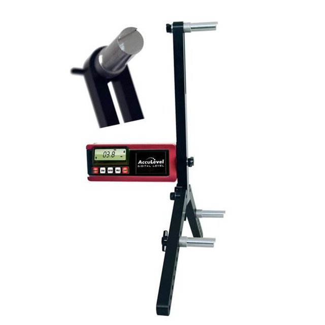 Longacre 52-78298 Calibre de Carrossage de Roulette Numérique avec AccuLevel & Adaptateur LW à Jeu Rapide