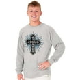 thumbnail image 3 of Jesus Christ Saves Christian Love Long Sleeve TShirt Men Women Brisco Brands S, 3 of 6