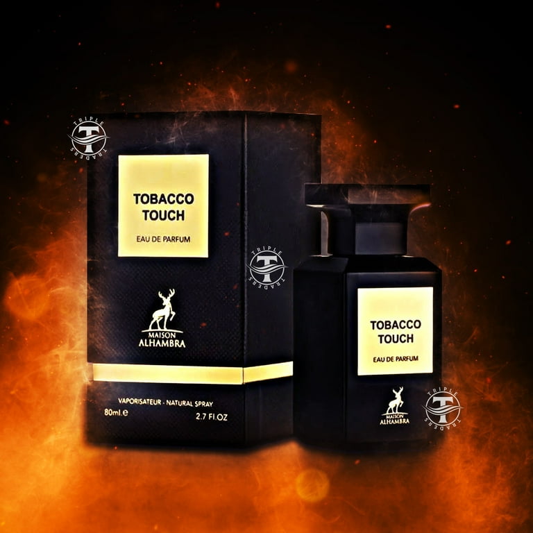 Maison Alhambra Tobacco Touch, 2.7 oz EDP Spray, Spicy Tobacco, Vanilla,  Woody Notes
