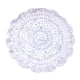 thumbnail image 1 of Naiovety bonita alfombrilla de encaje de algodón, blanco/Beige, de comedor, diseño hueco, cubierta de almohadilla redonda, suministro para el Type7 NO7, 1 of 6