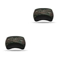 thumbnail image 2 of Eigraketly Diademas Unisex Invierno Cálido Vellón Protección para la cabeza Esquí ajustable A prueba de viento Engrosado Calentador de orejas Diademas Cuadrícula pequeña verde 2piezas Eigraketly CBP374045, 2 of 5