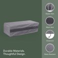 thumbnail image 5 of Covermates Outdoor Ottoman Cover - 26"W x 22"L x 21"H, 300D Polyester, All-Weather, 5 of 8