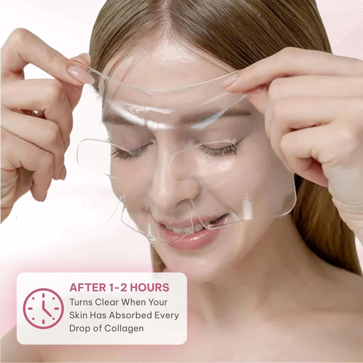 Quasi Bio-Collagen Glow Mask Set (4-Piece Overnight Treatment) | Hydrating Korean Sheet Mask | Firming & Smoothing Skincare for All Skin Types
