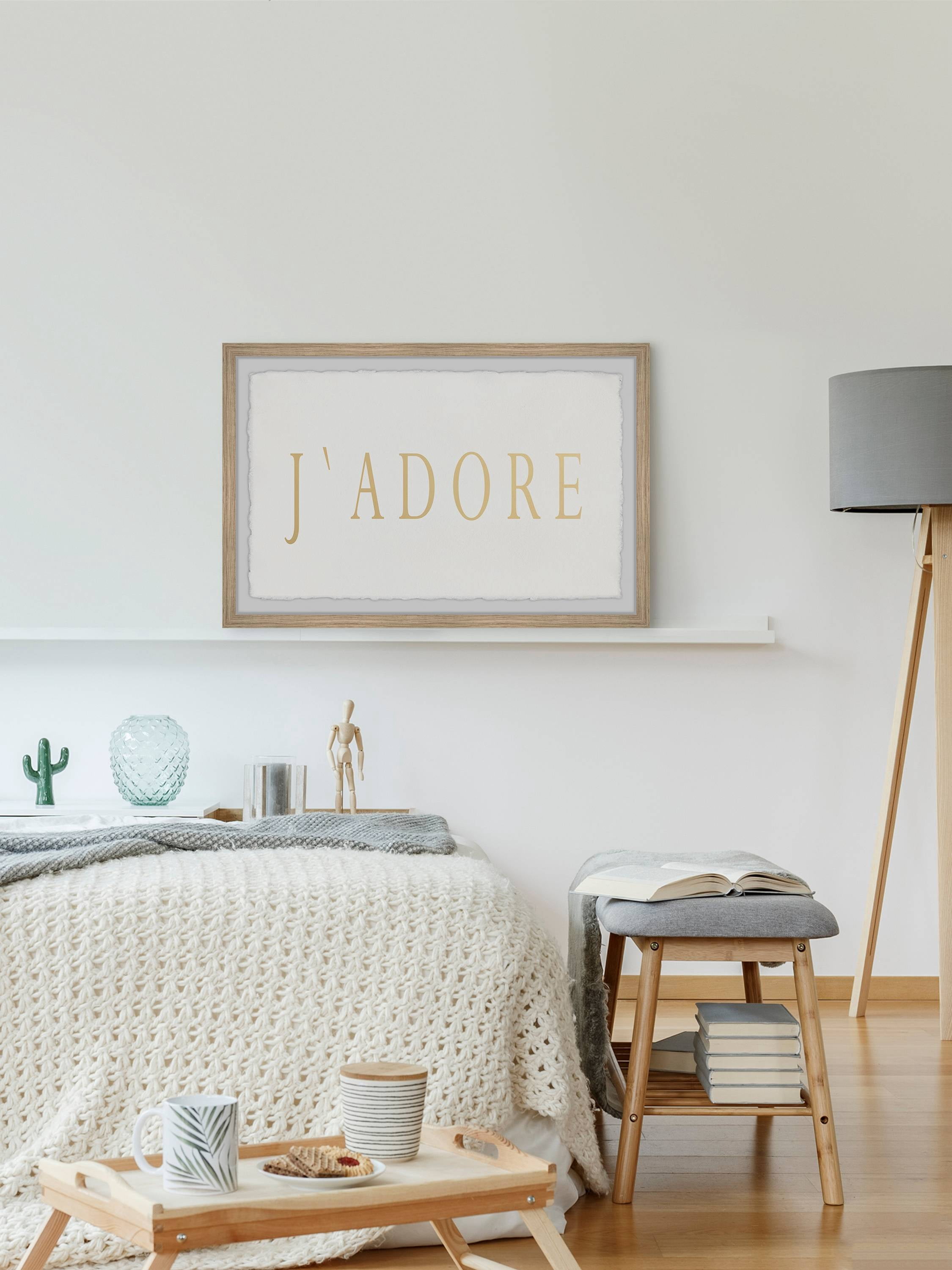 Marmont Hill J'Adore Framed Wall Art