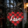thumbnail image 5 of Valentine's Day Door Hanger Sign Featuring Heart Design and Warm Greetings for Your Home Valentine's Day Decorations, 5 of 5