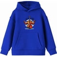 thumbnail image 4 of Fit as a Fiddle Violin Youth Royal Blue Long Sleeve Hoodie-Medium, 4 of 6