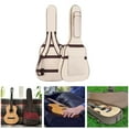 thumbnail image 6 of Kokiya Electric Gig Bag Backpack Guitar Case for Acoustic Guitars 40-41inch Concert Beige, 6 of 9