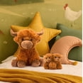 thumbnail image 2 of Hugs & Cuddles™ Fluffy Fam 10” Highland Cow Mommy & Babies Plush Set, 2 of 6