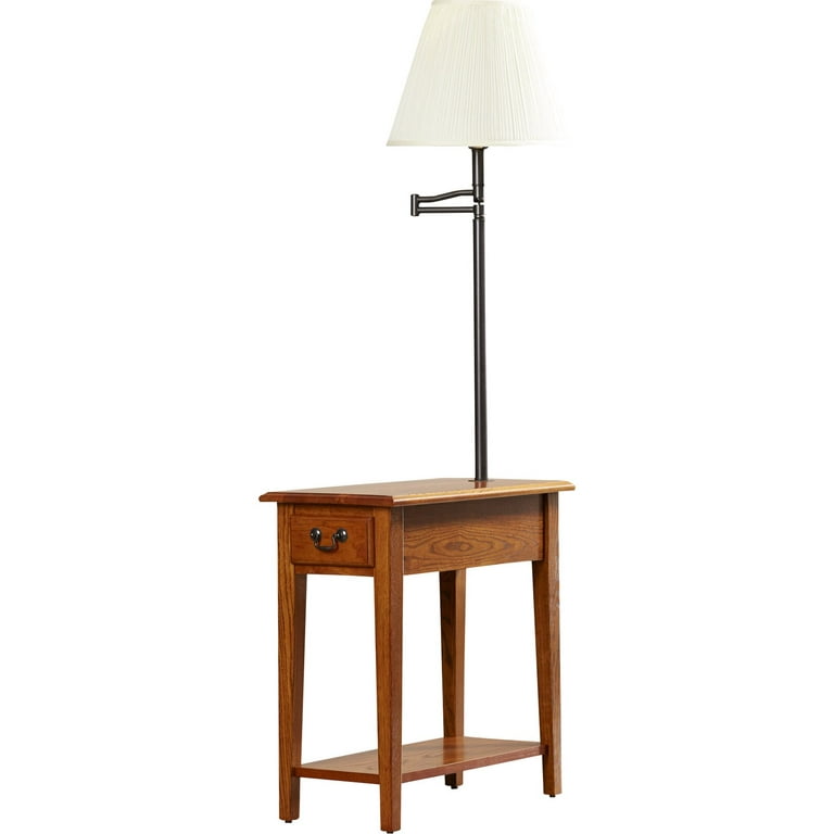 Wilfredo Solid Wood End Table with Storage 0.7 Overall