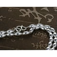 thumbnail image 3 of K-KED Pure S999 Fine Silver Chain Lucky Smooth Oval Full Olive Beads Link Necklace-4mm,27.5inch,19g, 3 of 6
