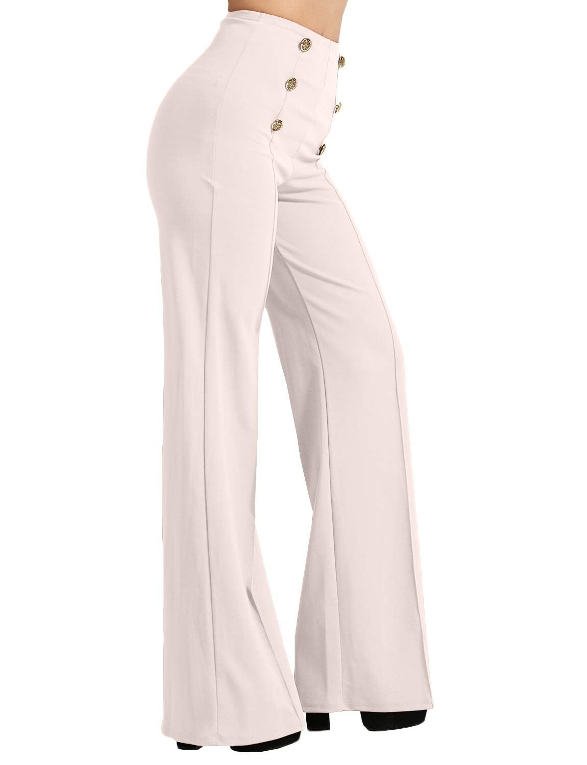 【AMERICANA】 Strech Waist Gather Pants taperedpantnavybackfulllength_