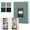 🔥 Green, variant on Sentmoon Photo Albums Gifts for Women Photo Album with Writing Space for Family Memories
