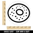 thumbnail image 2 of Everything Bagel Self-Inking Rubber Stamp Ink Stamper - Blue Ink - Large 1-1/2 Inch, 2 of 7