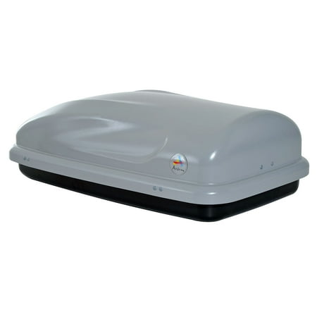 Roof Mount Boxes - Aosom 7 Cubic Feet Cargo Box - Hard-Shell Rooftop Rack Luggage Carrier