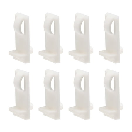 

Plastic Shelf Support Pegs 6mm Shelf -Locking Shelf Bracket Peg for Kitchen Furniture Book Shelves Supplies White 50pcs